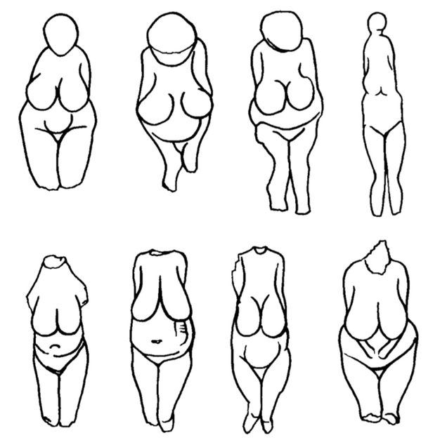 Illustration for article titled ÂżY si las venus del PaleolĂtico no fueron talladas por hombres sino por mujeres examinando su propio cuerpo?